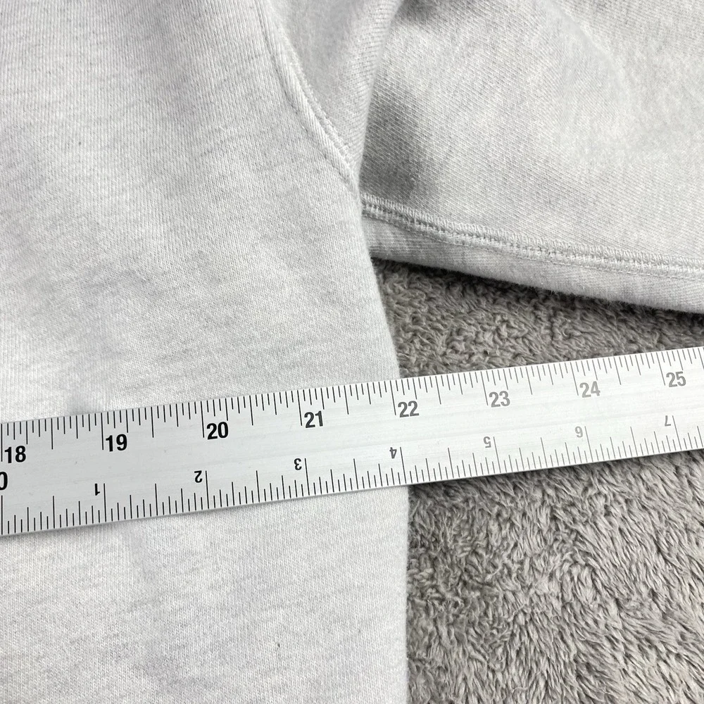 Nike‎ Mini Swoosh Sweatshirt Gray Medium Vintage Long Sleeve